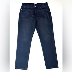 Loft Women’s The Girlfriend Dark Gray Jeans Size- 30/10